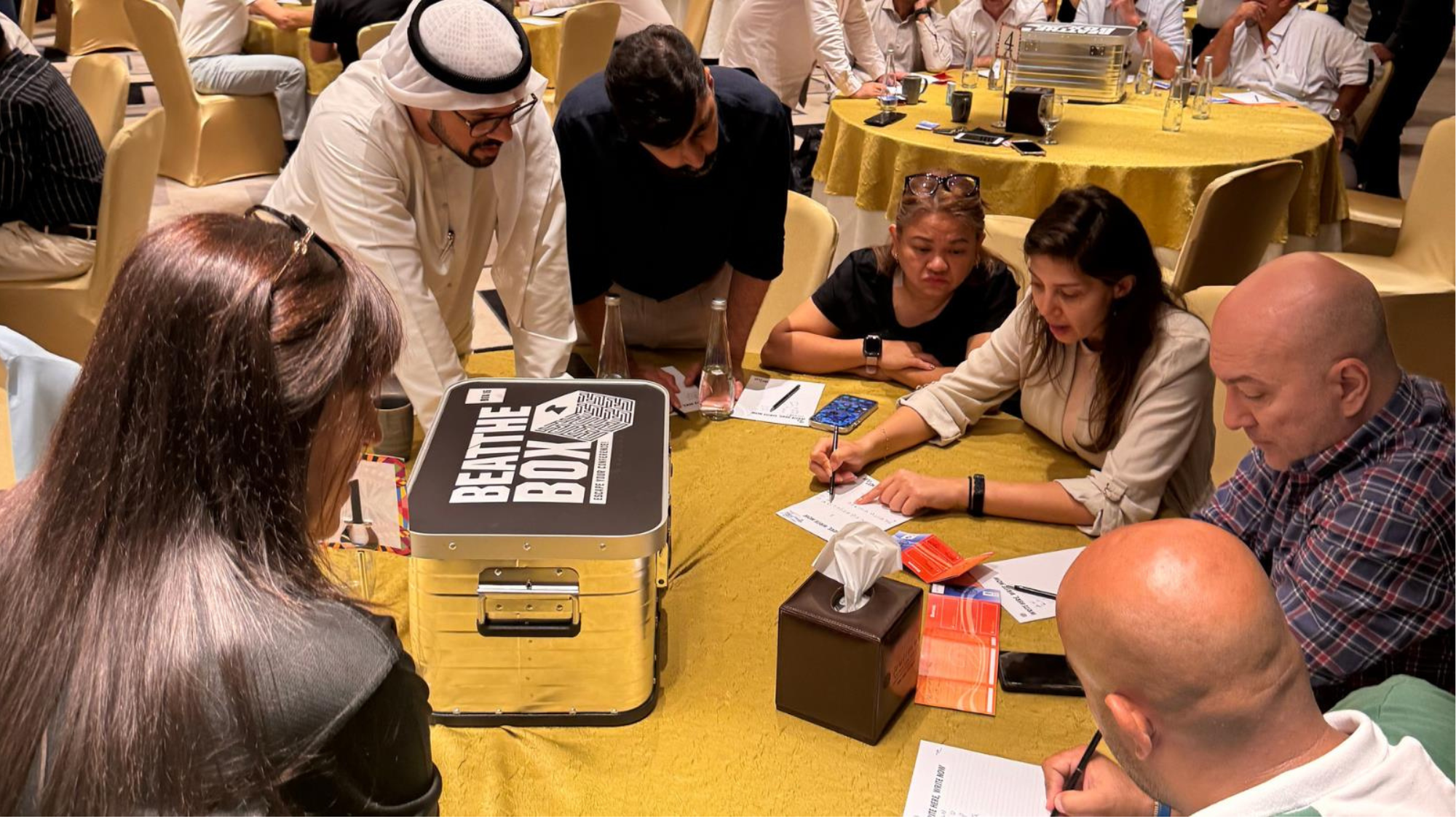 Indoor teambuilding - beat the box