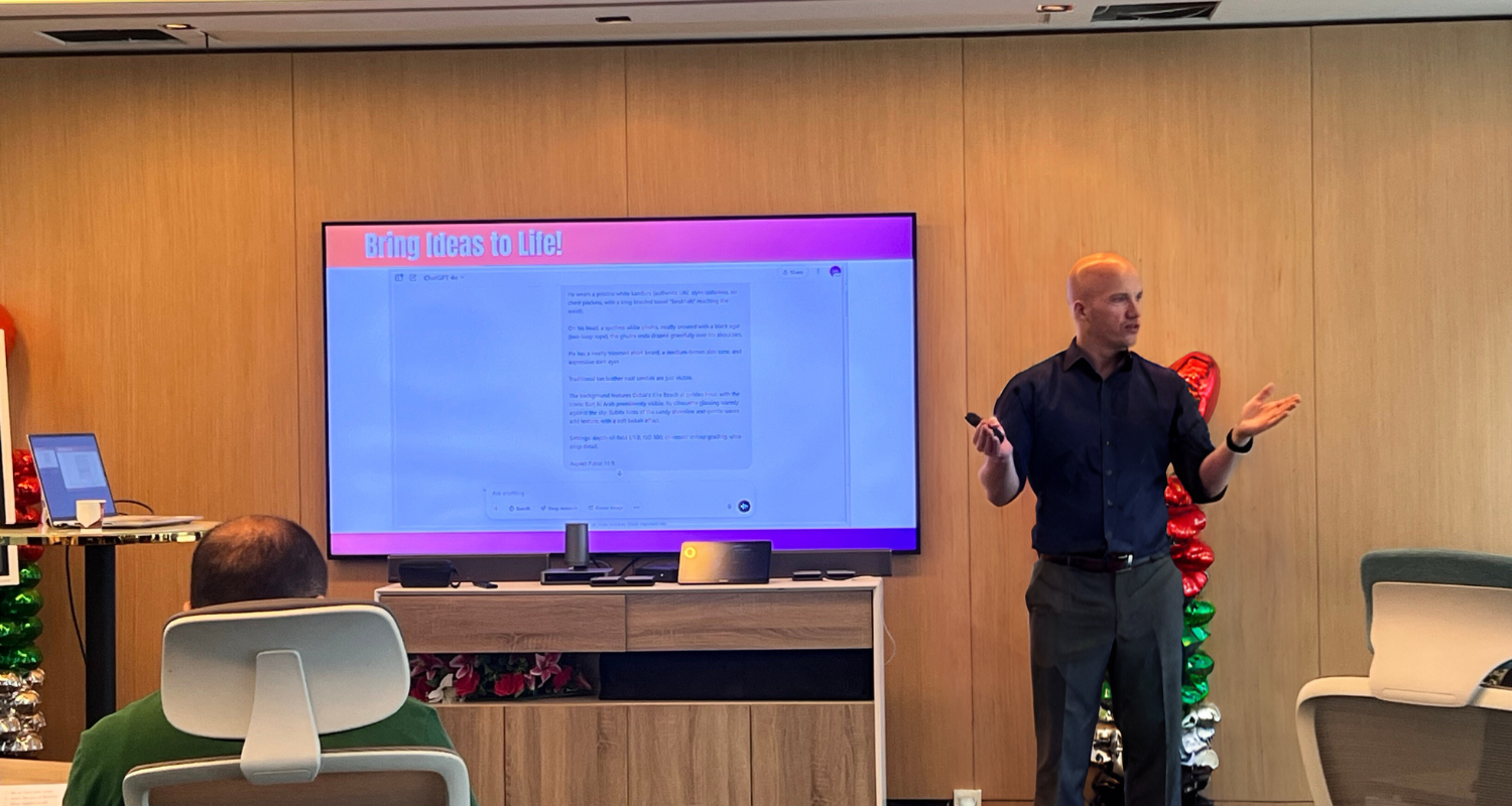 AI Learning solutions - AI workshops, keynotes, power ups for employees, teams